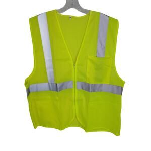 Reflective Safety Vest, Set of 2, Construction, Breathable Material, Road Work
